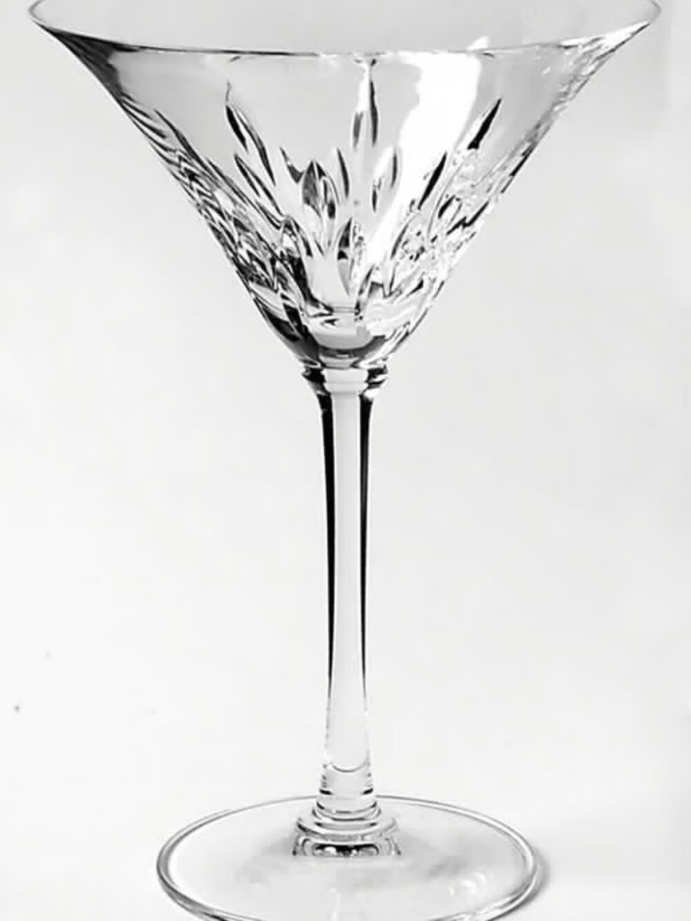 4 Vera Wang for Waterford Duchesse Martini Glasses HTF